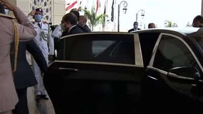 السيسي يصل إلى مقر احتفالية يوم القضاء المصري
