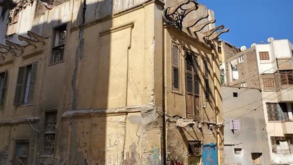 انهيار جزء من منزل