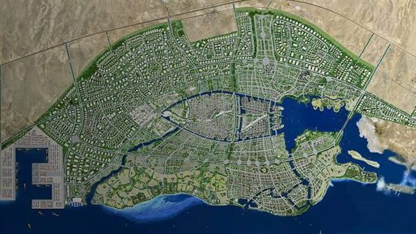 مخطط مبدئي لمدينة