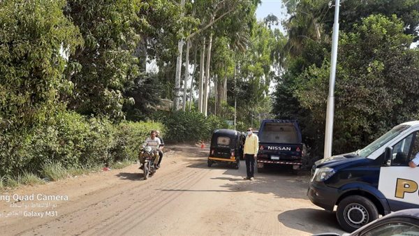 حريق بجزيرة الشعير