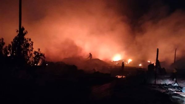 صورة أرشيفية لحريق