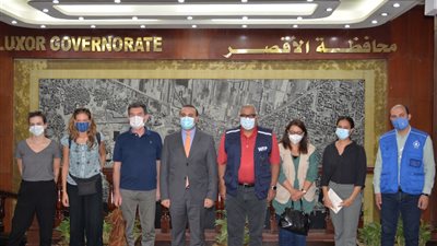 وفد الوكالة الإيطالية يناقش إنشاء مدرسة للتمريض بالأقصر