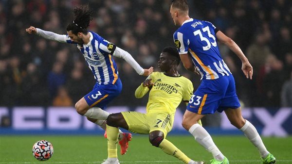 مباراة أرسنال وبرايتون