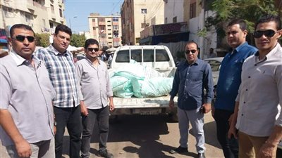 ضبط 350 كيلو دقيق مخابز محظور بيعه أو تداوله في الفيوم | صور