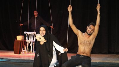 أقنعة الملائكة والنهر يغير مجراه ضمن مهرجان مسرح الهواة ببورسعيد