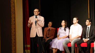 محمد صبحي يفتتح نجوم الظُهر.. ويكشف كواليس العمل في مؤتمر صحفي |صور 