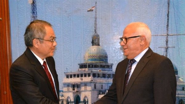 محافظ بورسعيد ووفد