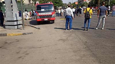 عودة العمل داخل جامعة القاهرة إلى طبيعته بعد الاشتباه في وجود جسم غريب