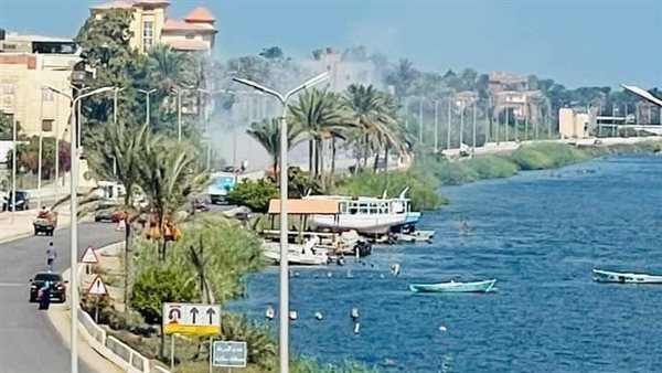  السيطرة على حريق