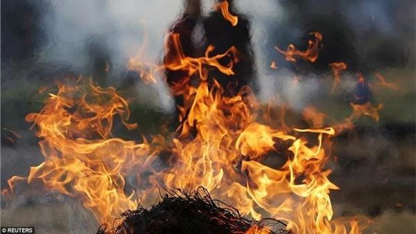 جثة محروقة - أرشيفية