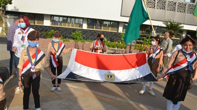 محافظ القليوبية يقود مسيرة شبابية للاحتفال بذكرى انتصارات أكتوبر | فيديو 