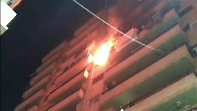 الحماية المدنية بالقليوبية تسيطر على حريق منزل من 3 طوابق 