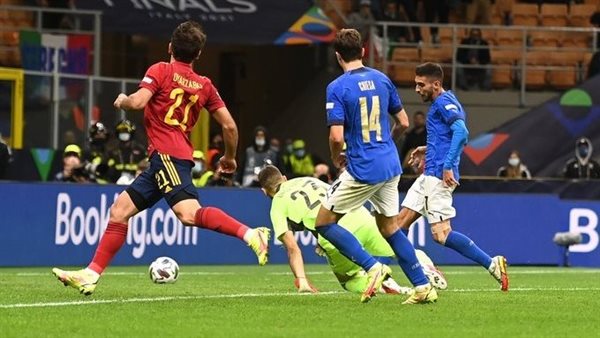 مباراة إيطاليا وإسبانيا