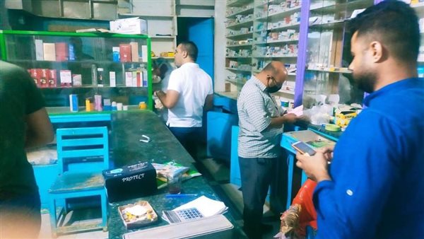 ضبط صيدلية دون ترخيص