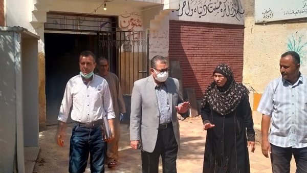 متابعة المدارس بالمنيا