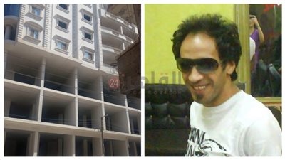 ننشر الصور الأولى لـ برج واقعة سقوط ومصرع أشهر حلاق في الشرقية