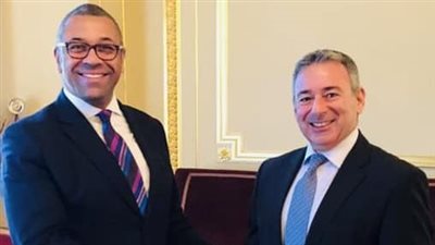 وزير الدولة البريطاني يشيد بدور مصر الهام في حفظ الأمن والاستقرار الإقليمي
