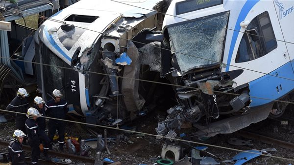 حادث قطارات تونس