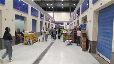 بدء التشغيل التجريبي لـ بازار بورسعيد الجديد | صور 