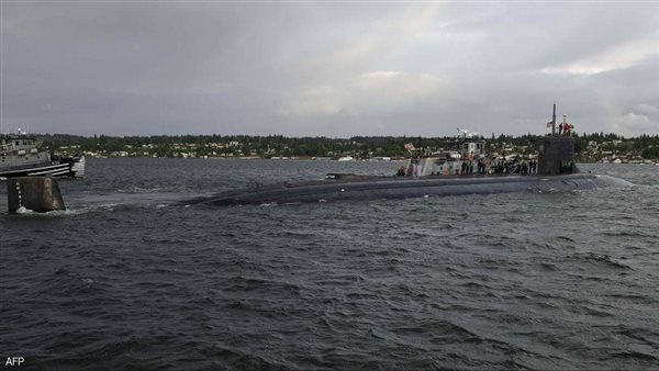 الغواصة المتضررة