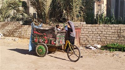 يا حلاوة الإيد الشقيانة.. أم ملك تعمل في جمع الخردة لتربية ابنتها بالغردقة | صور وفيديو