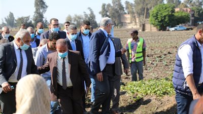 وزير الزراعة يستعرض جهود الدولة لتحقيق التنمية الزراعية الشاملة والأمن الغذائي