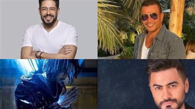 تفاصيل حفلات عمرو دياب ومحمد حماقي وتامر حسني وويجز في أكتوبر