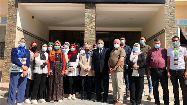 رئيس جامعة طنطا يتفقد