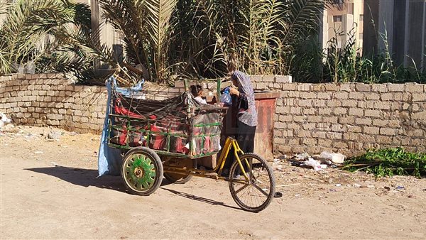 أثناء عمل أم مالك