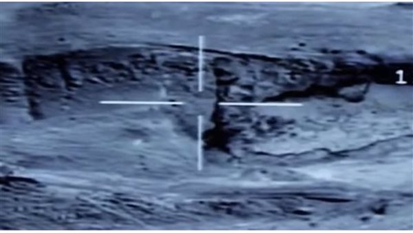 قصف وكر لداعش في