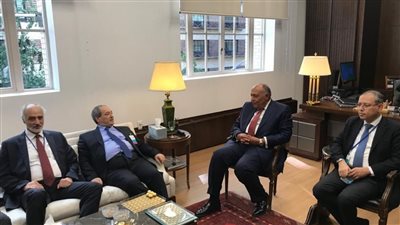 وزير الخارجية السوري: مصر وسوريا يملكان مصيرًا واحدًا وأهدافا مشتركة