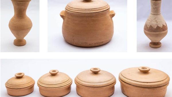 بعض المعروضات بمعرض