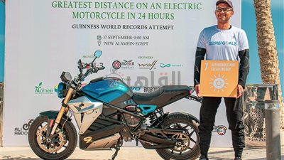 1000 كم في يوم.. كيف حقق المغامر علي عبده رقمه القياسي الثالث في جينيس؟