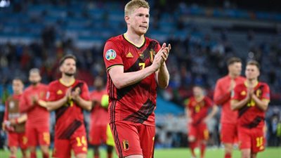 دي بروين: إيطاليا وفرنسا لديهما 22 لاعبًا سوبر لكن بلجيكا لا تملك ذلك