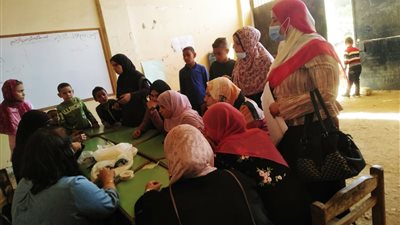 ثقافة المنيا تطرق الأبواب بقرية عطف حيدر بمركز العدوة 