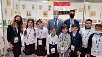 السفير السعودي يزور الجناح المصري في باكو