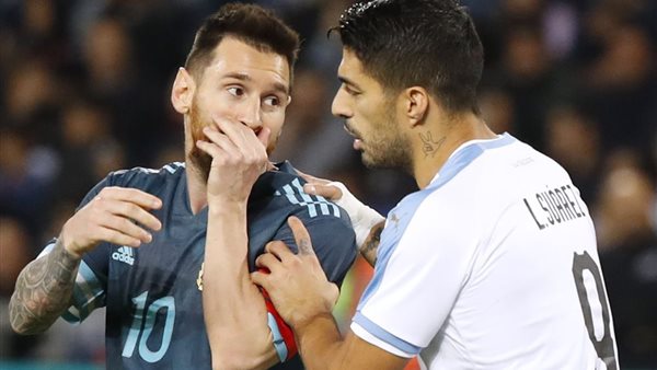 سواريز وميسي