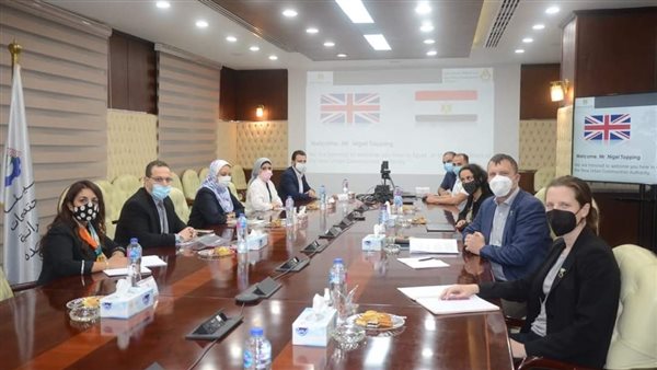 جانب من لقاء الوفد