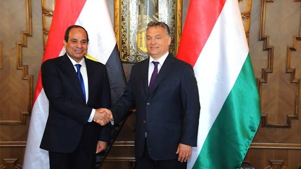 رئيسي مصر والمجر