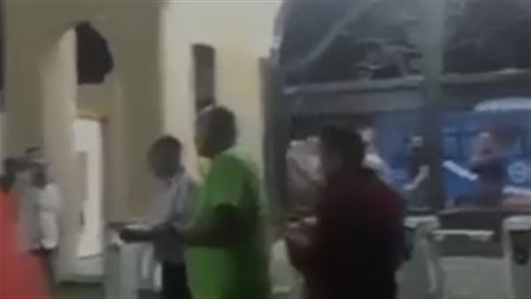 جانب من الفيديو المتداول