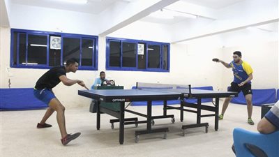 تنس طاولة المنيا يفوز بثلاثية على استاد المنصورة