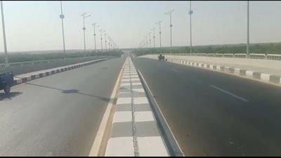 بتكلفة 1.050 مليار جنيه .. الرئيس السيسي يفتتح محور كلابشة بأسوان