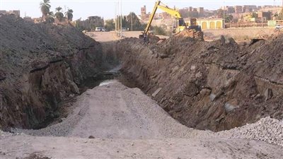بدء تنفيذ مشروع كوبري السيل العلوي للسيارات بأسوان بتكلفة 139 مليون جنيه