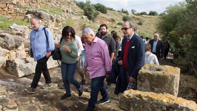 زاهي حواس يتفقد الكشف الأثري الجديد بمدينة باليرمو بإيطاليا | صور 
