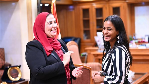 انجي ووزيرة التضامن