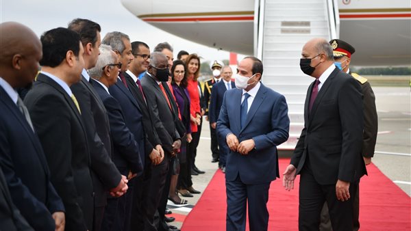 السيسي يصل إلى العاصمة