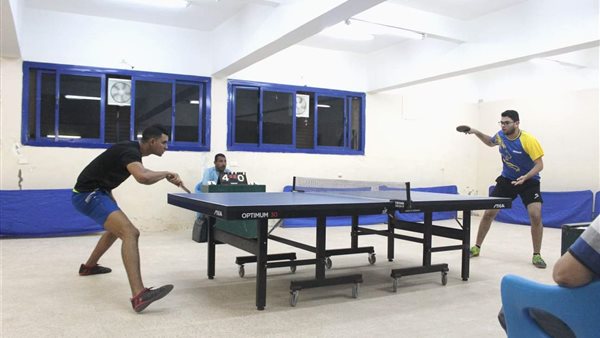 جانب من مباراة المنيا