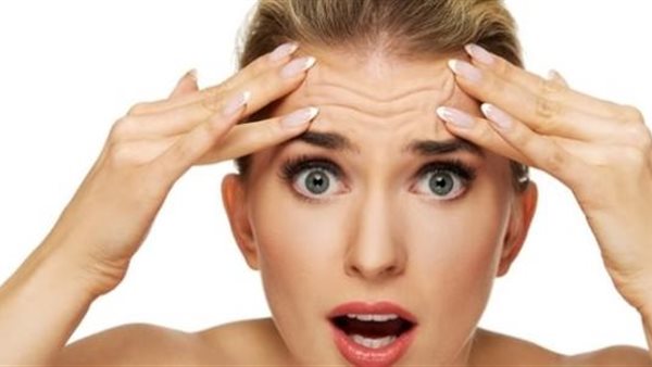 تجاعيد الوجه 