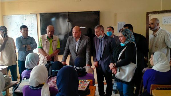 تفقد مدارس الجيزة