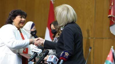 مصر والأردن توقعان اتفاقية تعاون ثقافي وفني | صور